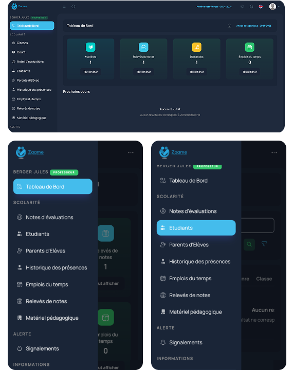 Zaame : Logiciel de gestion scolaire gratuit | Inscrivez-vous